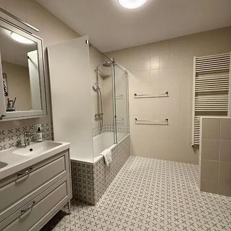 Luxury With Sauna In Center شقة *